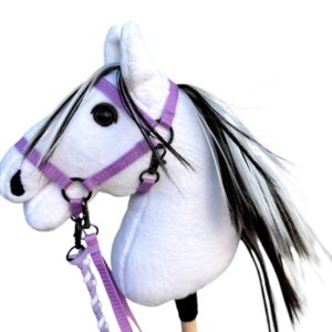 Koń hobby horse biały A5