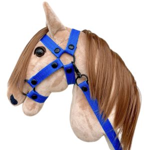 Zestaw chabrowy ogłowie plus wodze dla konika hobby horse A3
