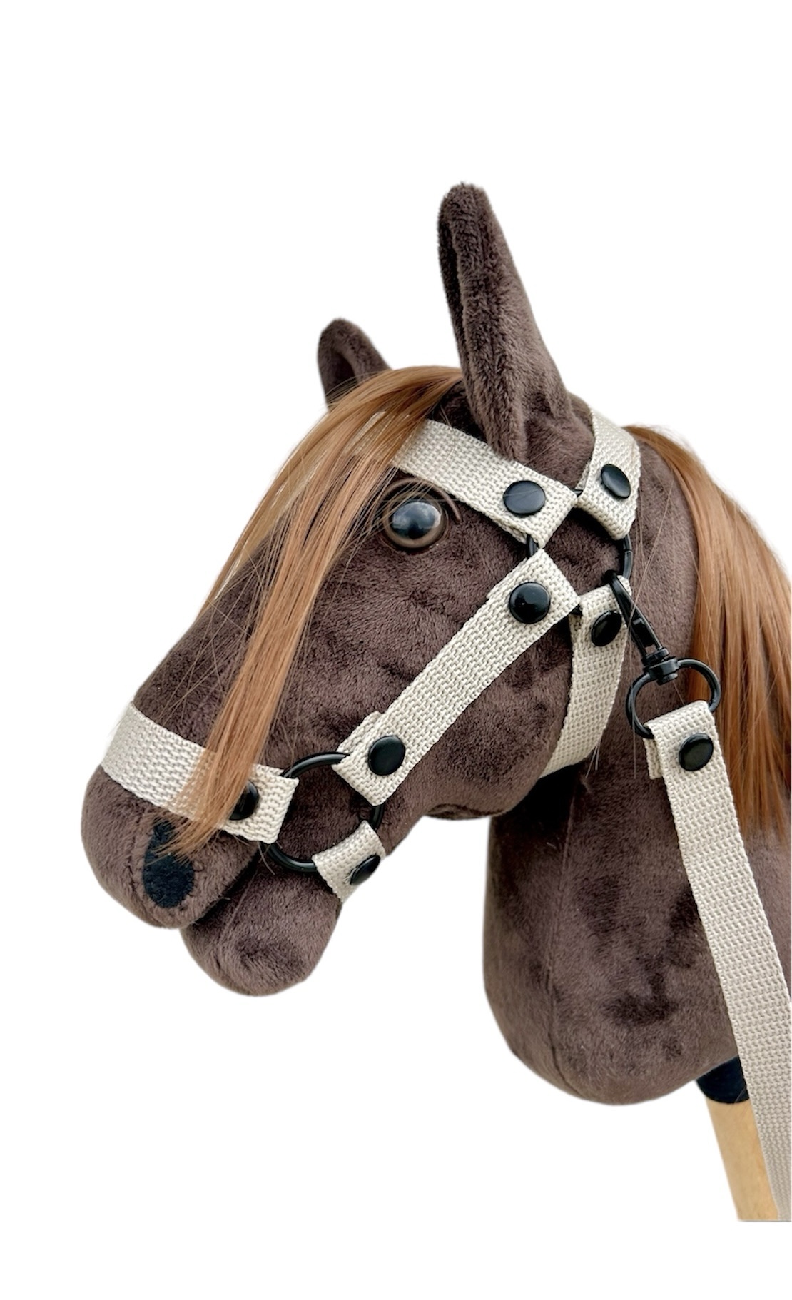 Ogłowie dla hobby horse kantar dla konika hobby horse akcesoria hobbyhorse wodze hobby horse